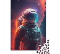 Color Astronaut Paper Jigsaw Puzzles for Adults 1000 Piece Toys Family Jigsaw Games Birthday Puzzle Educational Boys Girls 1000pcs (38x26cm)