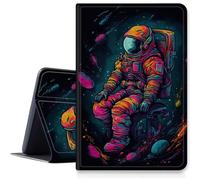 Color Astronauts Case for Samsung Galaxy Tab S6 Lite 10.4" 2024/2022/2020 (SM-P620/P610/P613/P615), Shockproof PU Leather Folding Stand Case with Auto Sleep/Wake for Galaxy Tab S6 Lite