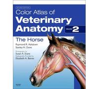 Color Atlas of Veterinary Anatomy, Volume 2, The Horse Ashdown Done Evans 2e