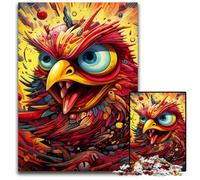 Color Bird 1000Pc Adults Jigsaw Puzzle cardboard Jigsaw Brain-Challenging DIY Decorative Game, Family Interactive Toy 26X38CM/10.23x14.96inch