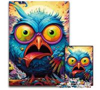 Color Bird 1000Pc Adults Jigsaw Puzzle cardboard Jigsaw Perfect Home Or Office Decor, Ideal 26X38CM/10.23x14.96inch