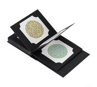 Color Blindness Test, Ishihara Book 2024 New 38-piece Optometry Test Book Color Difference Test Book, Optometry Color Deficiency Test