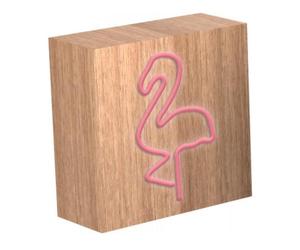 Color Block 15W Bright Bluetooth Speaker Neon Model S Flamingo ColorLight, Beige