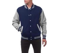 Color block Baseball jackets for men uk Button Down Bomber Coats Sweatshirt Long Sleeve Sweat Jacket Men's Varsity Baseball Jacket Causal Slim Fit Boys Bomber Jackets