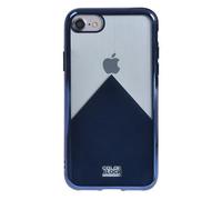 Color Block Case for iPhone SE (2020)/8/7/6S/6 Soft, Blue