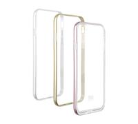 Color Block Pack of 3 Bumpers for iPhone 6/6S/7/8 Colorblock, White / Pink