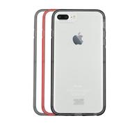 Color Block Pack of 3 Bumpers for iPhone 6/6S/7/8 Plus Colorblock, Silver