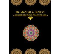 COLOR BOOK FOR KIDS AND ADULTS: MANDALA 110+ pages to color| For Adults and Kids|112 Manually Crafted Pages with Unique and Different Design on Each Page to Relax and Unwind (MANDALA COLOURING BOOK)