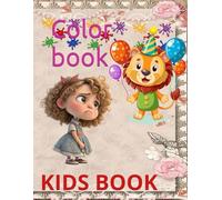 Color book: This book contains pictures coloring for kids which contains 24 blank pictures. It is meant for kids below 8 years of age.