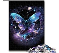 Color Butterfly Puzzles for Adults 1000 Pieces, Toys Educational Games Stress Relieving Wishlist with Santa Claus (50x75cm)