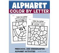 Color by Letter: Preschool and Kindergarten Alphabet Activities