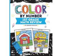 Color by Number 1st Grade Math Review (Color by Number with Math)