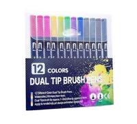 Color By Number Coloring Book - Drawing Development Books, Funny Water-Based Drawing Pad | Educational Art Kit with Quick-Drying Double-Sided Pages Watercolor Pencil Set for Kids Adults Creative Learn