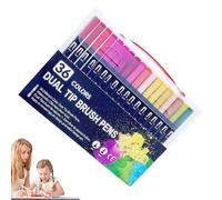 Color by Number Coloring - Creative Drawing Activity, Learning Pad | Double Sided Dry Watercolor Pencil Set with Development Features, Drawing Pads