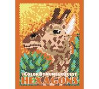 Color By Number Quest: HEXAGONS (Color Quest Color By Number)