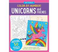Color-By-Number! Unicorn and Friends (50 Unique, One-Sided Designs)