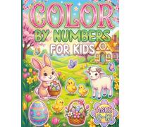 Color By Numbers for Kids Ages 8-12: Large Print Coloring Book Featuring Animals, Nature, and More Scenes | A calming Color by Number activity to improve focus