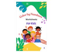 Color by Numbers worksheets for kids