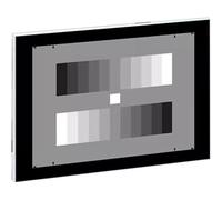 Color Calibration Test Card, Grayscale Test Chart for Image Clarity and Contrast, 11 Phase Standard, Size 240 x 180mm for Digital Photography and Video