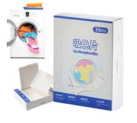 Color Catcher Sheets for Washer,30 Count Gentle In-Wash Universal,Laundry Dye Catcher | for Quilts Bedding Linen Cotton Wool Fabric Home Dorm Apartment