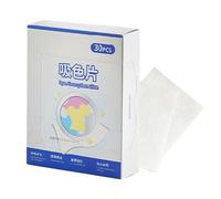 Color Catcher Sheets,In-Wash Portable Gentle 30 Count - Dye Grabbing Sheets - for Machine Hand Wash Clothing Quilts Bedding Cotton Linen Wool Fabric