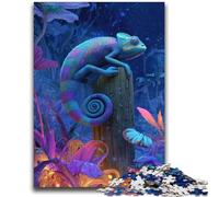 Color Chameleon 1000 Piece Jigsaw Puzzles for Teenagers,Challenging Game Gifts for Is Ideal As A Gift for The Whole Family (38x52cm)