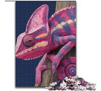 Color Chameleon Jigsaw Puzzles for Adults 1000, Educational Stress Relief Toy for Is Ideal As A Gift for The Whole Family (50x75cm)