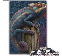 Color Chameleon Jigsaw Puzzles for Adults 2000 Piece, Family Game Stress Reliever Difficult Challenge Gifts for Friends And Family (70x100cm)