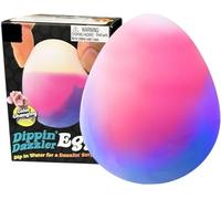 Color Change Egg Fidget Stress Balls, Squishy Sensory Fidget Toys, Slow Rebound Squeeze Ball with Solid Squishies Technology, Silent Focus Tool for Office Desk, Anxiety Relief Gifts (Purple)