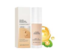 Color Change Foundation Face Makeup Liquid | Liquid Foundation for Women Wedding Party Dating Gathering Meeting Outdoor Travel