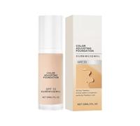 Color Changing Base, Skin Tone Adjust, Long Wear Foundation for Makeup Finish, Cosmetic Application with Adaptive Blend Design, Natural Even Coverage, Women Beauty Daily Use