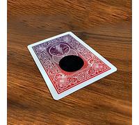 Color Changing Black Hole Magic Tricks Card Hole Vanishing Magic Magician Close Up Street Illusion Gimmicks Mentalism Puzzle Toy