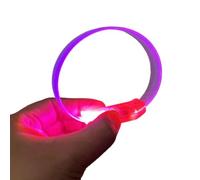 Color Changing Bracelets, Bright Glow Wristbands, LED Party Bands with Long Lasting Shine, Flashing Armwear, Carnival Accessories with Fun Style, Costume Props for Wedding Birthday