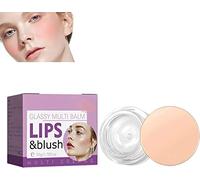 Color Changing Cream Blusher, Gel Contouring Blush, Tint Glossy Lightweight Long Lasting Waterproof, Blush Rouge Soft Cream Liquid Blush for Cheeks & Lips, 50g (2pcs, 5cm)