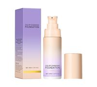 Color Changing Foundation | 30ml Face Makeup,Color Correcting Cream,for Women Girls Travel Dating Commuting Gathering Meeting