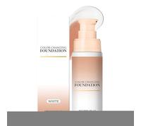 Color Changing Foundation - 30ml Full Coverage Face Concealer Foundation | Multi-Use Hydrating Cream Nourishing Brightening Concealer for Sensitive Skin Stage Girl Adults Everyday