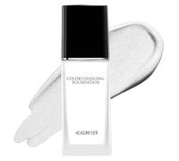 Color-Changing Foundation, Color-Changing Foundation for Mature Skin, Creates a Flawless and Delicate Finish, Hydrating Natural Coverage, Suitable for Light to Medium Skin Tones, SPF 20, 30ML