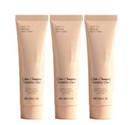 Color Changing Foundation for Women, Color-Changing Foundation for Mature Skin, Buildable Light-to-Medium Coverage, Suitable for Light to Medium Skin Tones (3)