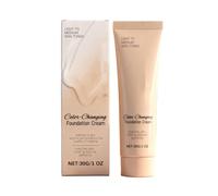 Color Changing Foundation for Women, Color-Changing Foundation for Mature Skin, Buildable Light-to-Medium Coverage, Suitable for Light to Medium Skin Tones (1)