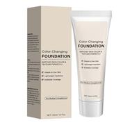 Color Changing Foundation, Intelligent Color Correcting Foundation, Liquid Colour Changing Foundation for Mature Skin, Instantly Adapts to Your Skin Tone, Soft Natural Coverage (1)