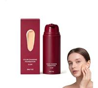 Color Changing Foundation Korean, Skin Tone Adapting Liquid Foundation, Moisturizing Concealer Brighten Long-Lasting Foundation Even Skin Tone Body Coverage Perfector for All Skin Types