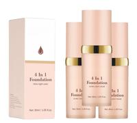 Color-Changing Foundation, Luxurious 4-in-1 Foundation, Hydrating Finish, Natural Concealing Lightweight and Flawless Makeup