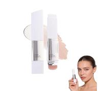 Color Changing Foundation Stick, 2026 Upgrade Concealer Stick, Korean Foundations Sticks With Brush, Full To Medium Coverage Base Makeup, for All Skin Types (B)