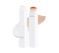 Color Changing Foundation Stick, Cover Cream Stick V White Foundation, Korean Foundation, Full to Medium Coverage Base Makeup with Brush Head, for All Skin Types, 03 Natural, Stick Form