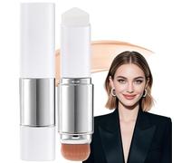 Color Changing Foundation Stick,Full Coverage Waterproof Foundation for Mature Skin,Cover Cream Stick White,Korean Foun/dation Sti/ck,Full Coverage Concealer for All Skin Type(Ivory White)