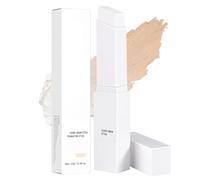 Color Changing Foundation Stick, Korean foundation White Foundation Stick, 2 in 1 Colour Changing Foundations Sticks, Full To Medium Coverage Base Makeup, Suitable for All Skin Types (Fair)