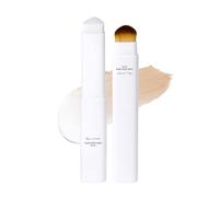 Color Changing Foundation Stick, Korean-Inspired Full Coverage Makeup with Removable Brush, Hydrating Concealer for a Dewy Glow, Perfect for Every Skin Type