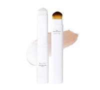 Color Changing Foundation Stick, Korean-Inspired Full Coverage Makeup with Removable Brush, Hydrating Concealer for a Dewy Glow, Perfect for Every Skin Type