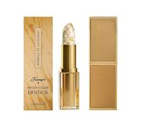 Color Changing Lip Gloss - 3.5g Transferproof Non Sticky, Formula with Clear Tinted Finish and Gold Foil Effect for Long Lasting Shine Lightweight Moisturizing Lip Care for Women Makeup