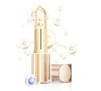 Color Changing Lip Gloss | Long Lasting Lipstick - Gold Foil Lip Plumping Stick for Women Girls Everyday Wear Dating Shopping Party Travel Halloween